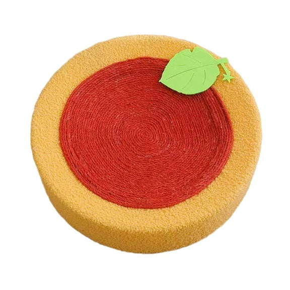 Gazechimp Cardboard Cat Bed, Round Cat Scratching Pad, Thickened, Furniture Protector, Cat B