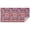 Colorful Tribal Pattern, variant on Gray Floral Mandala and Leaf Pattern Rectangle Tablecloth 60"x84",Waterproof Polyester Rectangle Table Cloth, Wipeable Spillproof Polyester Tablecloth for Dining, Camping, Indoor and Outdoor