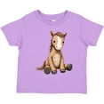 thumbnail image 3 of Inktastic Knitted Horse Boys or Girls Toddler T-Shirt, 3 of 5