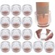 thumbnail image 1 of 16 Pieces Chair Caps 22-26mm Furniture Glides Round Square Silicone Protection Furniture Foot Pads Chair Leg Caps Table Cover Scratches Protectors, 1 of 5