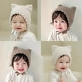 thumbnail image 6 of Yoyauz Baby Knit Winter Cap Baby Newborn Toddler Autumn Cute Earmuff Cotton Lined Beanie Suitable for Boys and Girls, 6 of 10