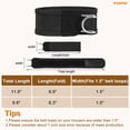 thumbnail image 6 of WHIPPY No Buckle Belts for Men Women Adjustable Metal Hook Elastic Belt Work Stretch Belt for Jeans Pants, 6 of 6