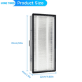 thumbnail image 2 of 2 Pack Air Purifier Filter Replacement Compatible with Holmes HAP9415/HAP9243/HAP9423 Aer1, Honeywell HPA060 and Filtrete FAP-TT-ADH, True HEPA Filter, 2 of 7