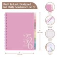 thumbnail image 2 of Rileys & Co Planner 2025-2026 Academic Year, 12-month Classic Weekly Planner (8 x 6 inch, Pink), 2 of 5