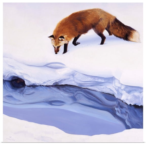 Great BIG Canvas | Rolled Julie Chapman Poster Print entitled Winter Poem