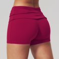 thumbnail image 4 of xfsWaSs Soft High Waisted Yoga Shorts for Women Fitness Running Workout Shorts Comfortable Workout Gym Biker Shorts Women Active Wear, 4 of 6