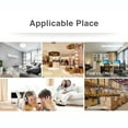thumbnail image 6 of WiFi Motion Detector, Kadlawus Tuya WiFi PIR Human Infrared Sensor, Smart Home Assistant for Phone Remote Control, 360° Ceiling Installation Motion Detector with App Alerts, No Hub Required, 6 of 9