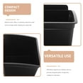 thumbnail image 2 of Slat Wall Bin Black 1Pack 7X5.7X4.5In, 2 of 6