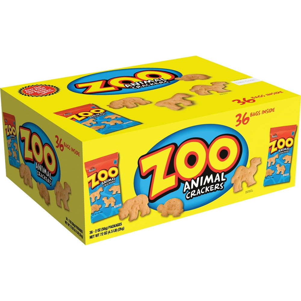 Keebler, KEB10022, Zoo Animal Crackers, 36 / Carton