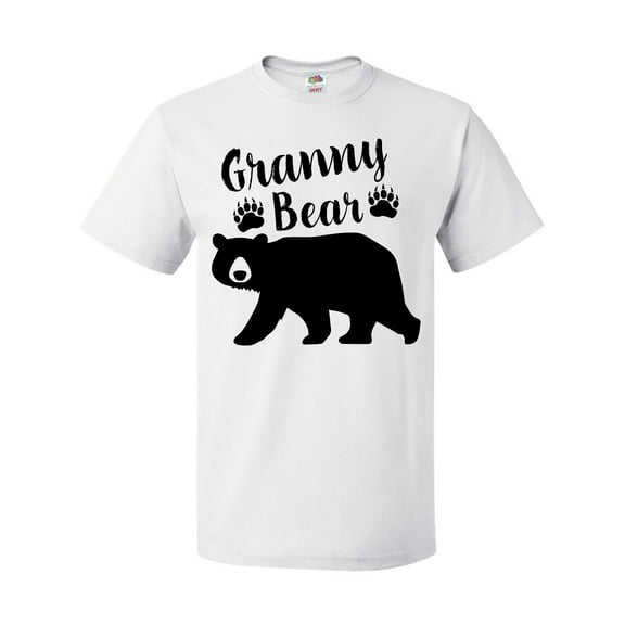 Inktastic Granny Bear in Black T-Shirt