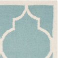 thumbnail image 3 of Safavieh Dhurries Light Blue Contemporary Rug - Runner 2'6" x 8', 3 of 3