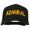 Black, variant on Admiral Embroidered Cotton Twill Cap - Navy OSFM