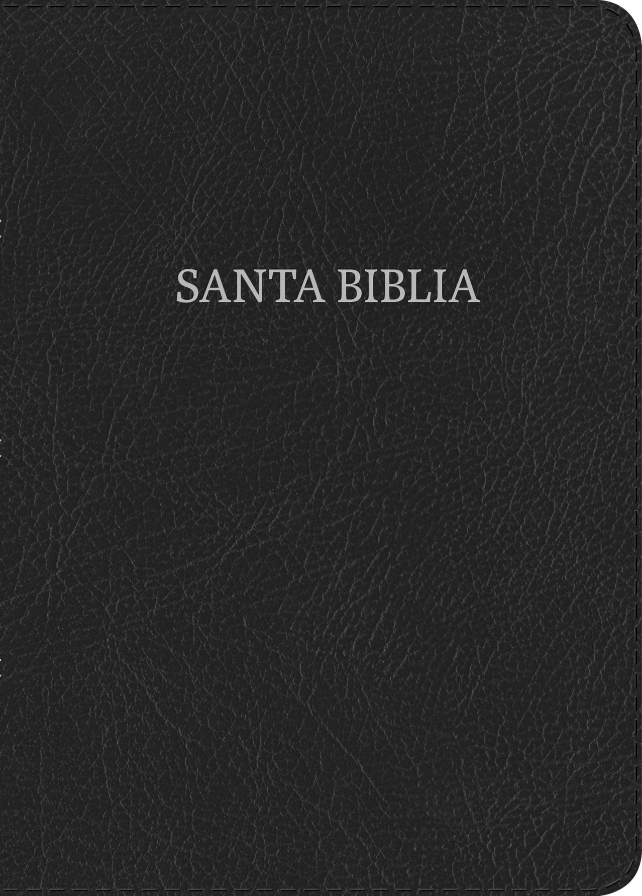 Biblia Reina Valera 1960 Letra Super Gigante Negro Piel Fabricada