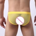 thumbnail image 6 of Borniu Mens Underwear, Mens Sexy Underwear Shorts Men Boxers Underpants Knickers Soft Mesh Briefs Panties Clearance, 6 of 8