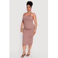 thumbnail image 2 of Women's Plus Size High Waisted Soft Knit Midi Skirt, 2 of 4