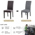 thumbnail image 5 of SearchI Dining  Chair Covers Slipcovers, Spandex Fabric  Removable Washable Short Parsons  Chair Covers  Dining ,, 5 of 7