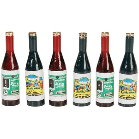Art Deco Bottle - Timeless Miniatures Wine Bottles 6/Pkg