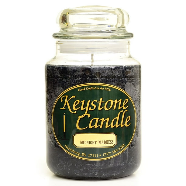1 Pc 26 oz Midnight Madness Jar Candles 4 in. diameter x 7 in. tall