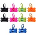 thumbnail image 1 of Distributeur de Sacs d'Élimination des Déchets pour Animaux de Compagnie en Forme d'Os (Couleur Aléatoire), 1 of 8