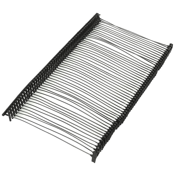 10000 Pines De Etiqueta De Tela Universales De PP Negro De 15 Mm, Textura Fina, Adecuados Para Pistolas Etiquetadoras, Coloque Etiqueta De Precio En Tela Con Material Negro
