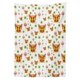 thumbnail image 3 of Ambesonne Emoji Tablecloth Rectangular Table Cover, Chinese Folk Dragons Motifs, 60"x90", Green Orange Pale Salmon, 3 of 4