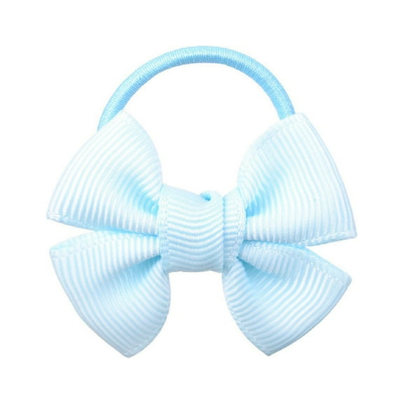 Baby Girls Hair Ties With Bows Elastic Ponytail Holders For Toddler Soft Hair Accessories