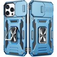 thumbnail image 1 of Armor Military Grade Case Compatible Iphone 14 Pro Max/14 Pro With Slide Camera Cover & Magnetic Ring Stand, 1 of 3