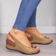 thumbnail image 4 of Woman Summer Wedge Sandals Comfortable without Grinding Feet Sandals for Camping Indoor Walking, 4 of 4