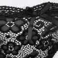 thumbnail image 3 of Pantalones cortos de cintura baja con bordado básico para mujer, bragas, ropa interior L, 3 of 8
