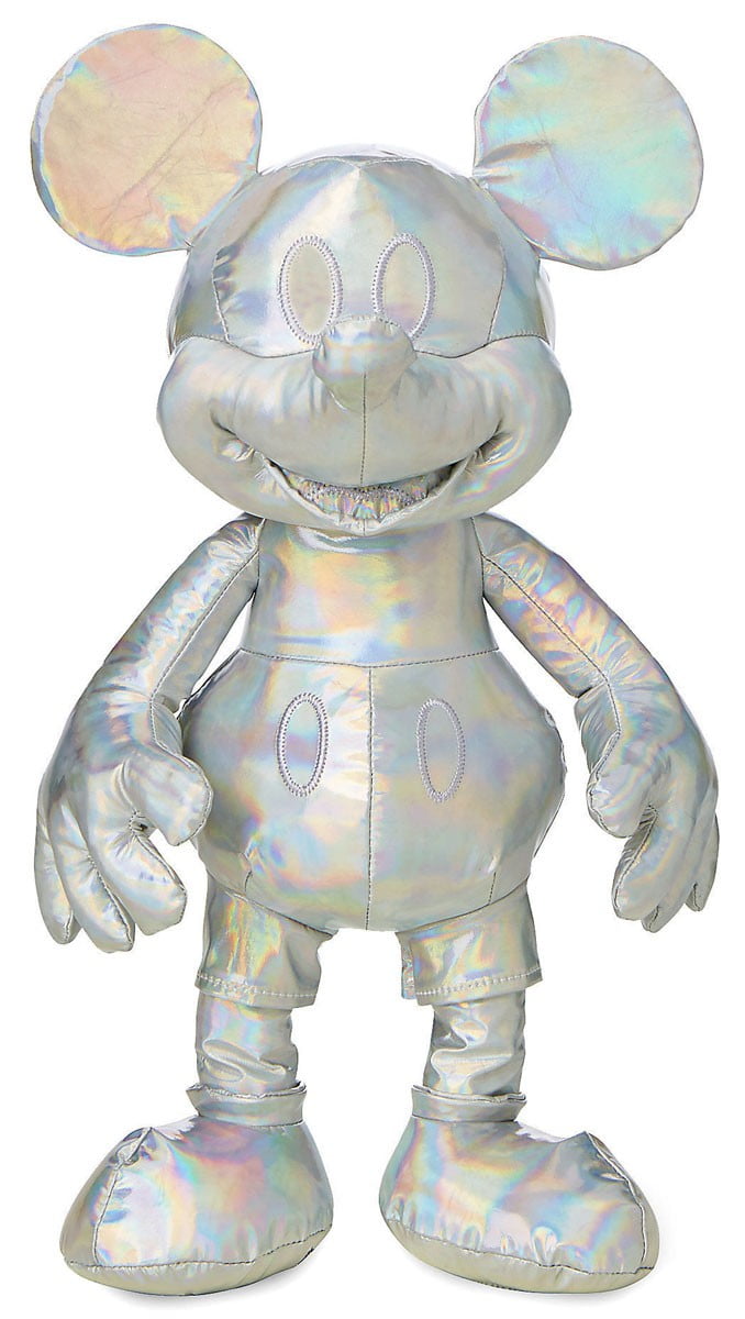 mickey 90th gold plush