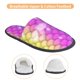 thumbnail image 3 of Fotbe Rainbow Scales2 Pantuflas Peludas para Mujer con Estampado, Zapatillas de Peluche, Zapatos de Invierno para Casa, Uso Interior y Exterior-Medium, 3 of 8