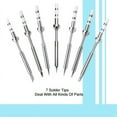 thumbnail image 3 of BE-TOOL Original Replacement Solder Tip for TS100 Digital LCD Soldering Iron, 105mm Length Soldering Iron Silver (TS-K), 3 of 7
