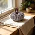 thumbnail image 2 of olkpmnmk 8Pcs Mini Crochet Pumpkins, Artificial Knit Pumpkins Fall Decor for Decorating Thanksgiving, Handmade Knit Pumpkins for Farmhouse Autumn Table Halloween Harvest Home Decor, 2 of 5