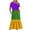 Purple-H, variant on Summer Beach Dress for Women 2024 Plus Size Fashion Mardi Gras Printed Carnival Short Sleeve Crewneck Dress Casual Flowy Tiered Maxi Beach Dress With Pockets 50% off Clearance!