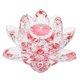 thumbnail image 5 of de de Cristal de 4 Pulgadas, Estatuil Shui de Del rojo Yotijar Flor de loto de cristal, 5 of 7