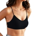 thumbnail image 2 of Womens Bras Seamless Lightly Lined Bra for Women Push Up No Underwire Cross-Back Breathable Underwear Bralettes, 2 of 6