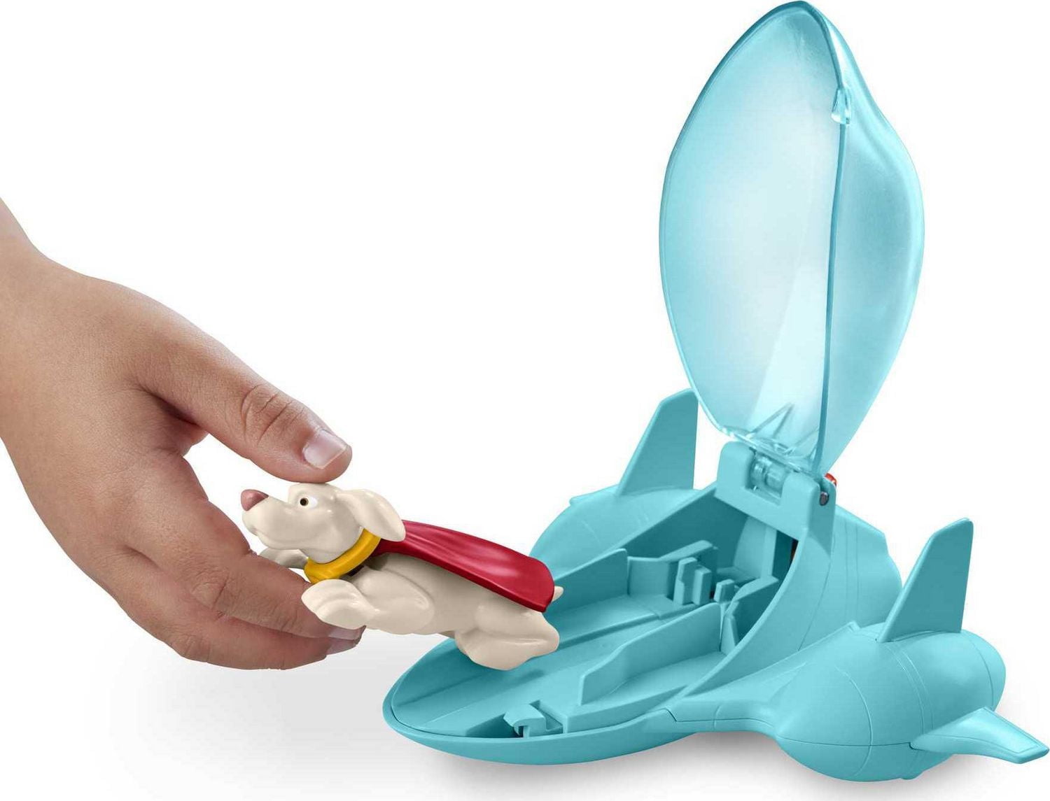 Fisher-Price DC League of Super-Pets Super Launch Krypto Vehicle Set