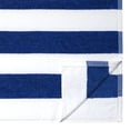 thumbnail image 2 of Mainstays Cabana Stripe Cotton Blend Beach Towel, 58" x 28", Blue, 2 of 4