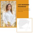 thumbnail image 3 of HEALEEP Bandana De Encaje Para Con Estilo Exquisito Ideal Para Accesorios De Mujer, 3 of 7