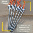 thumbnail image 3 of 7.9 Inch / 9.4 Inch Outdoor Lightweight Titanium Alloy Tent, 3 of 8