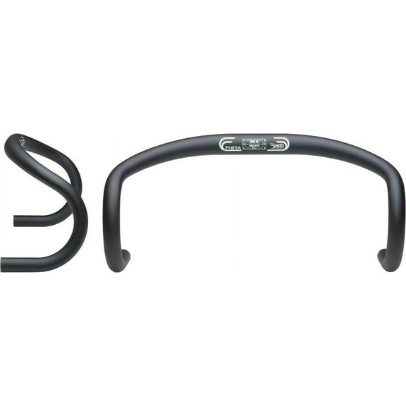 Deda Elementi Track Pista Drop Handlebar - Aluminum, 31.7mm, 42cm, Black