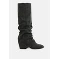 thumbnail image 6 of Capella Fold-Over Slouchy Denim Boot, 6 of 10