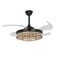 thumbnail image 5 of 42" Modern Smart Ceiling Fan with Light Bluetooth Speaker 3 Color Dimming Ceiling Lighting Fan Chandelier W/ Remote APP Control, 5 of 12