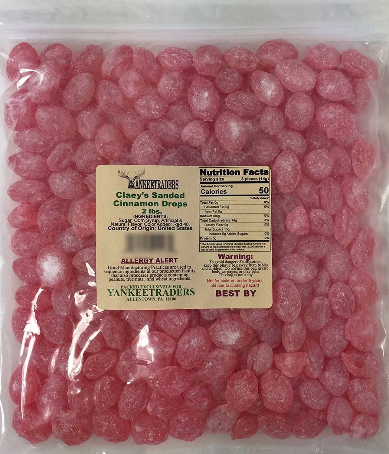 Claeys Sanded Cinnamon Candy Drops 4 lbs.
