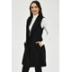 thumbnail image 1 of Chaleco con solapa Roman Fashion /Juvenil, 2953 (Negro) negro CH, 1 of 5