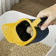 thumbnail image 6 of OEFNTAC Cat Litter Scooper with Waste Bag Holder 3 in 1 Portable Kitty Poop Disposal System Litter Box Shovel 9.4x7.5x5.9in, 6 of 6