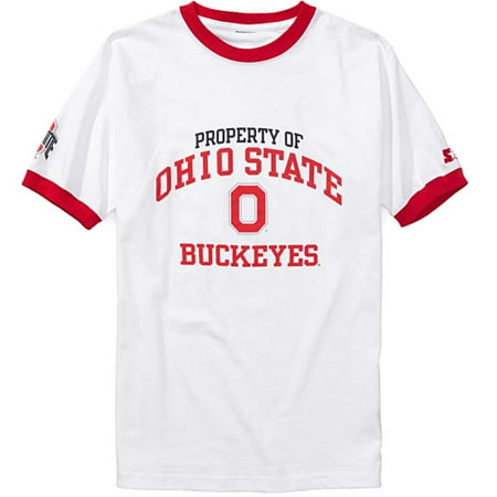 Starter - Men's Ohio State Buckeyes Ringer Tee