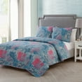 thumbnail image 2 of VCNY Home Ava 3-Piece Multicolor Paisley Reversible Quilt Set, Full/Queen, Adult, Unisex, 2 of 5