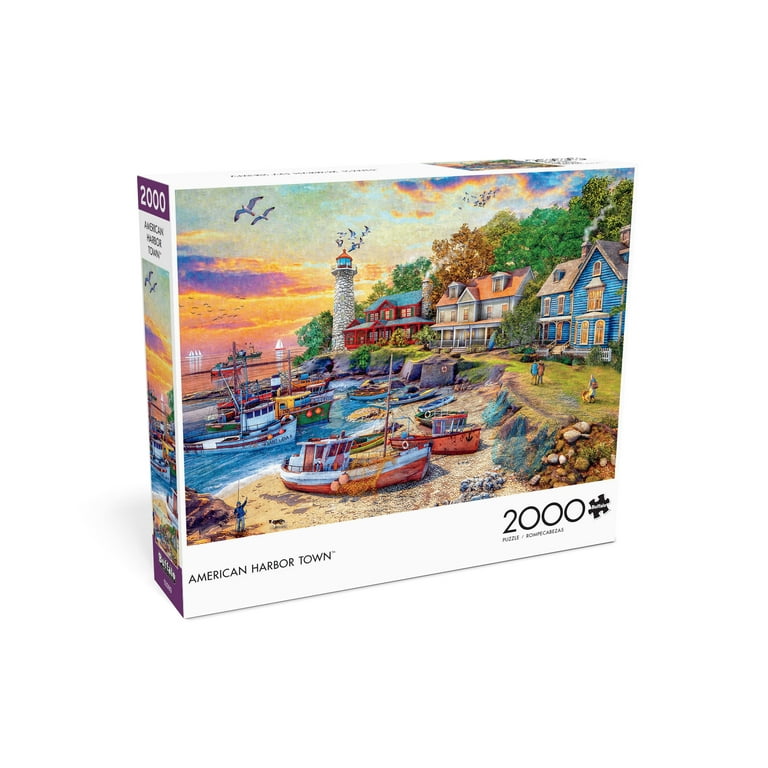 Buffalo Games, Jigsaw Puzzle, 2000-Piece American Harbor