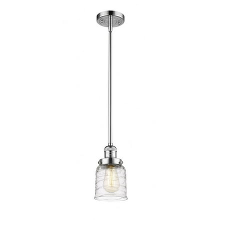 

Innovations Lighting - Bell - 1 Light Stem Hung Mini Pendant In Industrial